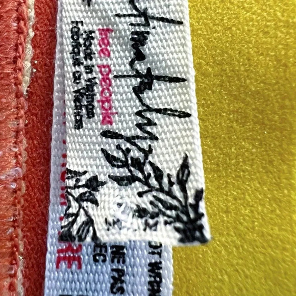 Intimately Free People Shimmer Sheer Panty With Striped Elastic Waist Size M EUC - Picture 8 of 9